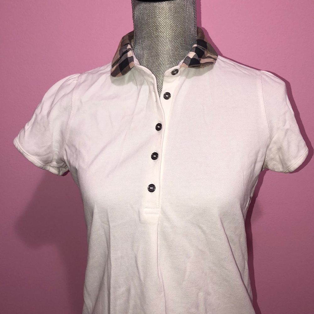 Burberry collared top